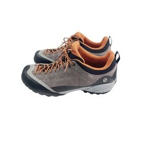 Scarpa Men's Grey and Orange Hiking Shoes Size 10